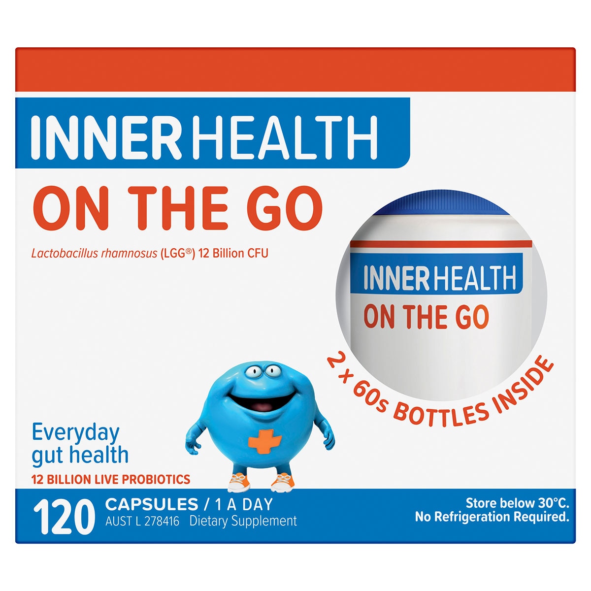 Inner Health On the Go 120 Capsules Australia