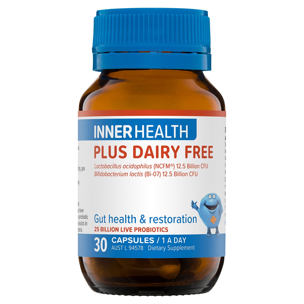 Inner Health Plus Dairy Free Gut Health 30 Capsules