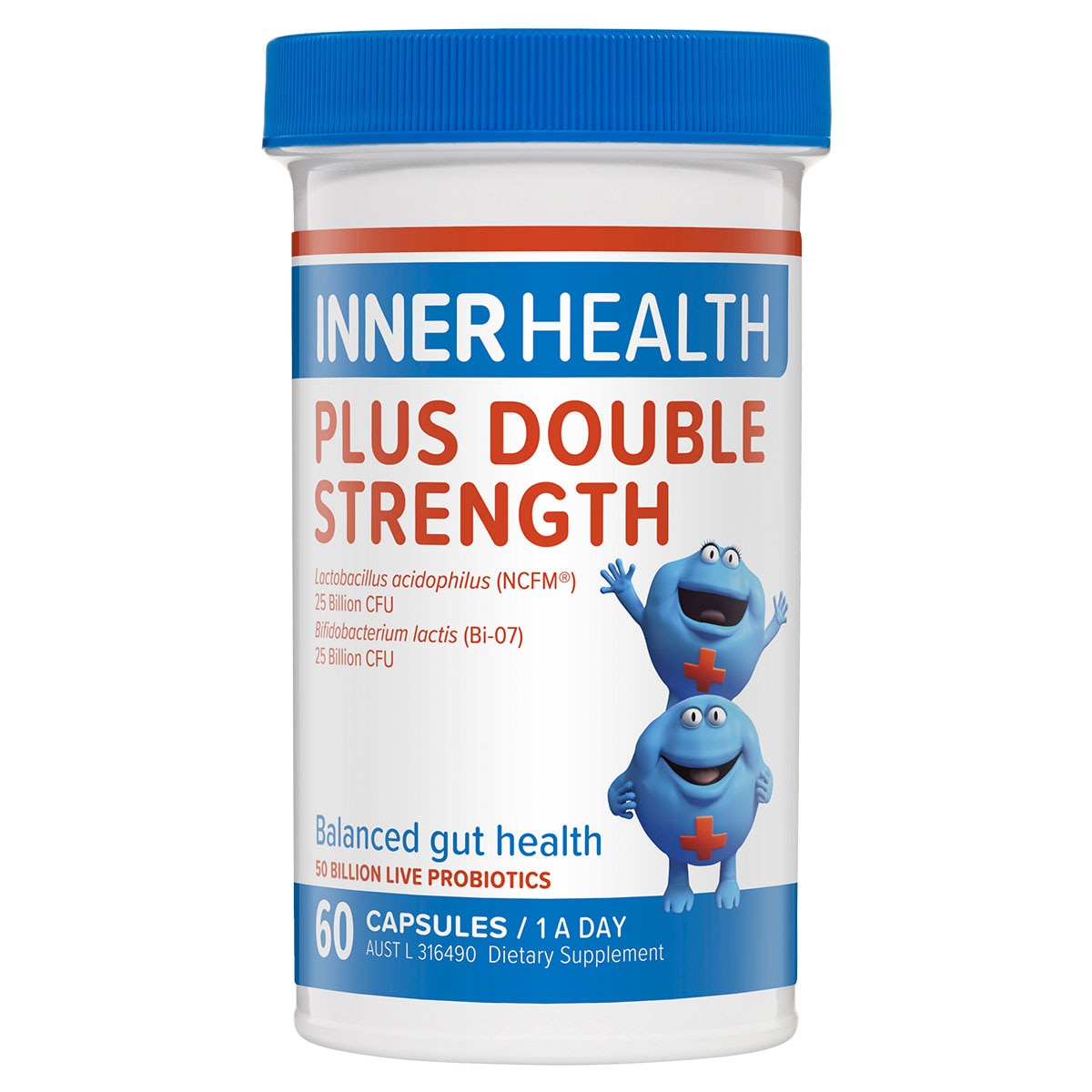 Inner Health Plus Double Strength Fridge Free 60 Capsules Australia
