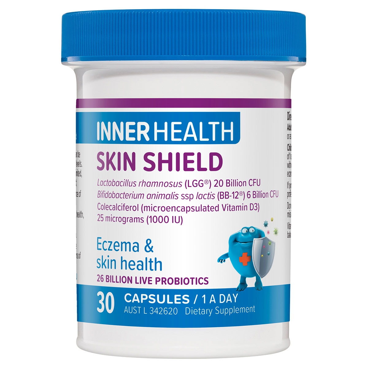 Inner Health Skin Shield Fridge Free 30 Capsules