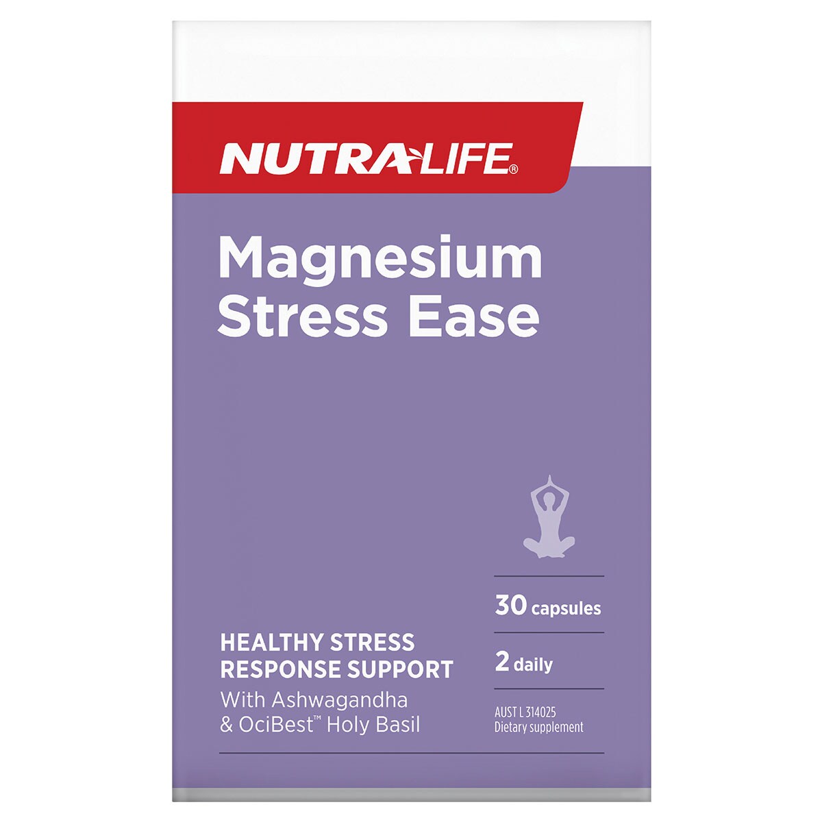 Nutra-Life Magnesium Stress Ease 30 Capsules