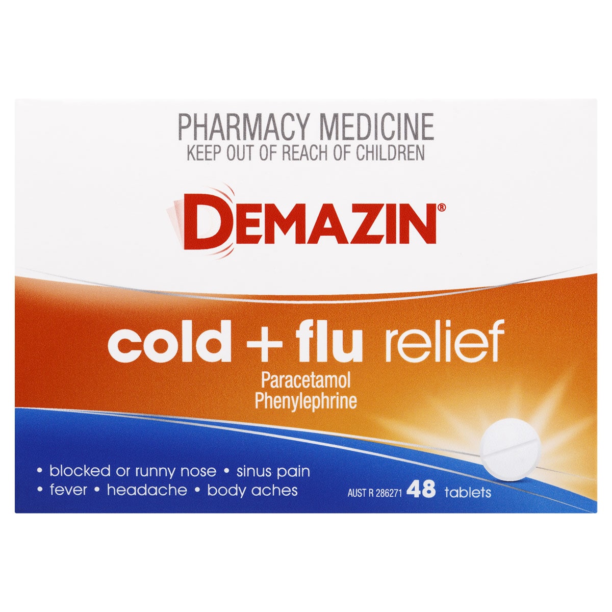 Demazin Cold & Flu Relief 48 Tablets