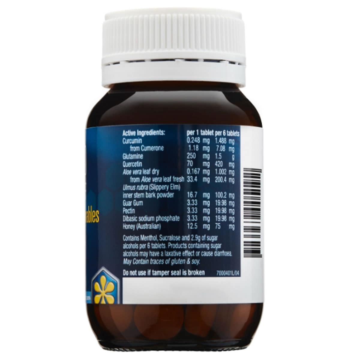 Nutrition Care Gut Relief With Honey 60 Chewable Tablets