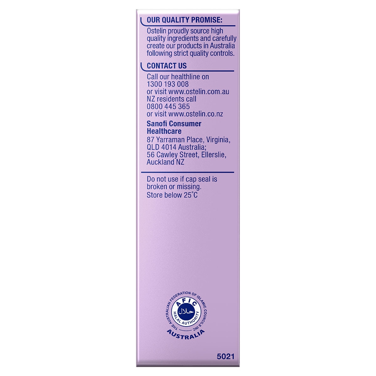 Ostelin Kids Vitamin D Liquid 20ml