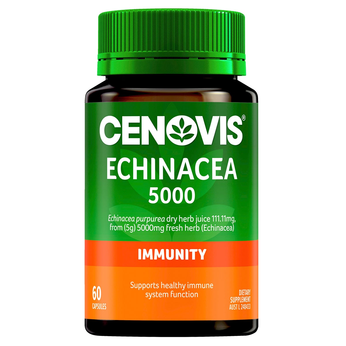 Cenovis Echinacea 5000mg 60 Capsules Australia