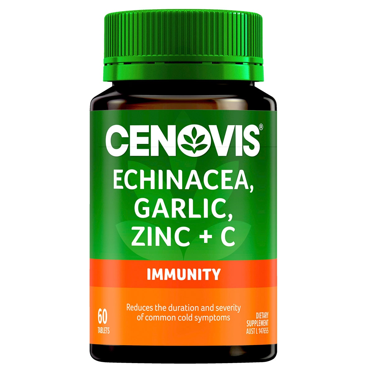 Cenovis Echinacea Garlic Zinc & Vitamin C 60 Tablets | Healthylife Australia