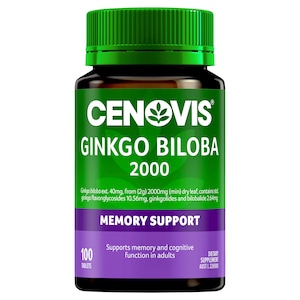 Cenovis Ginkgo Biloba 2000mg 100 Tablets