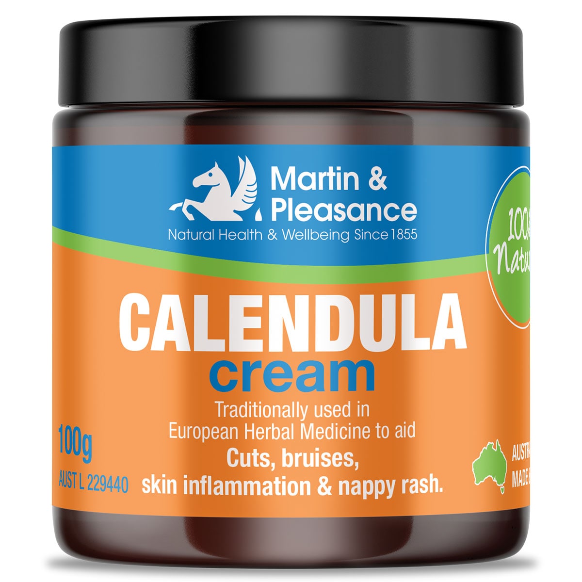 Martin & Pleasance Natural Calendula Cream 100g