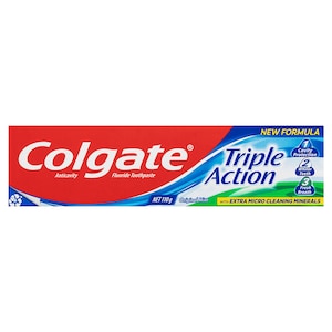 Colgate Triple Action Original Mint Toothpaste 110g