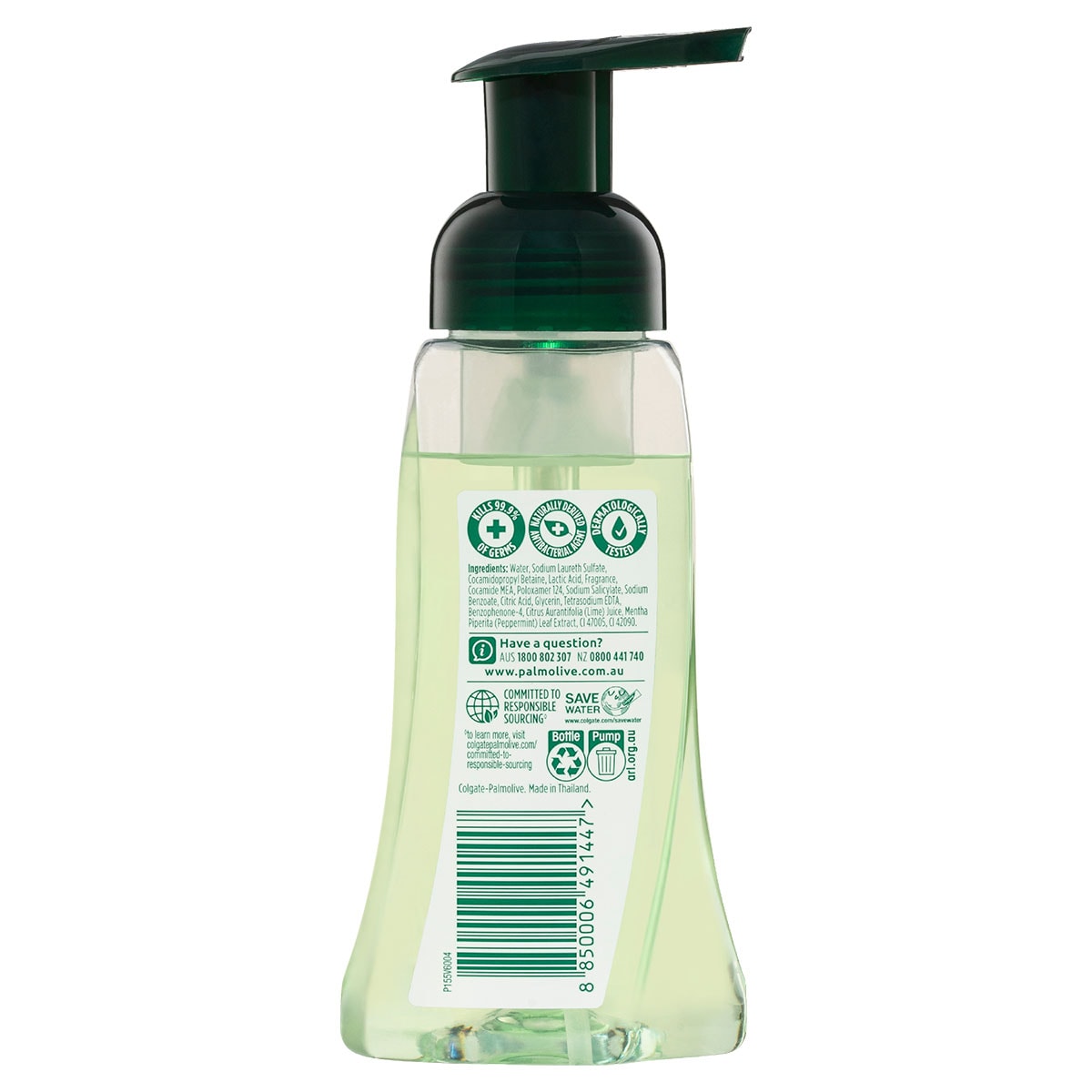 Palmolive Foaming Hand Wash Lime & Mint 250ml