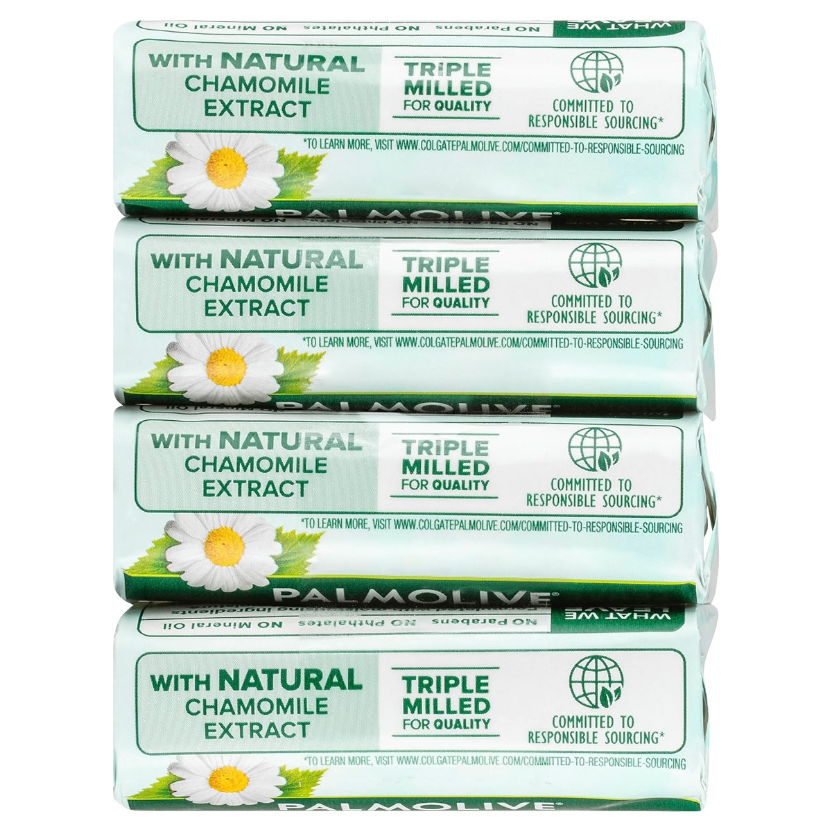 Palmolive Chamomile Balanced & Mild Soap Bars 4 Pack