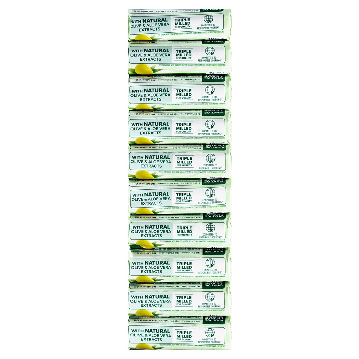 Palmolive Aloe & Olive Extracts Moisture Care Soap Bars 10 Pack