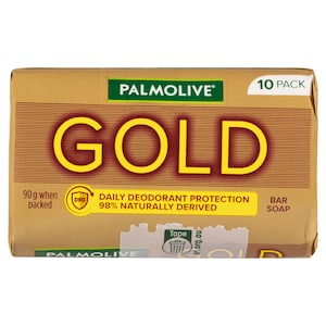 Palmolive Gold Daily Protection Soap Bars 10 Pack
