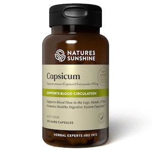 Natures Sunshine Capsicum 475mg 100 Capsules