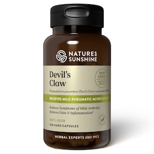 Nature's Sunshine Devils Claw 450mg 100 Capsules