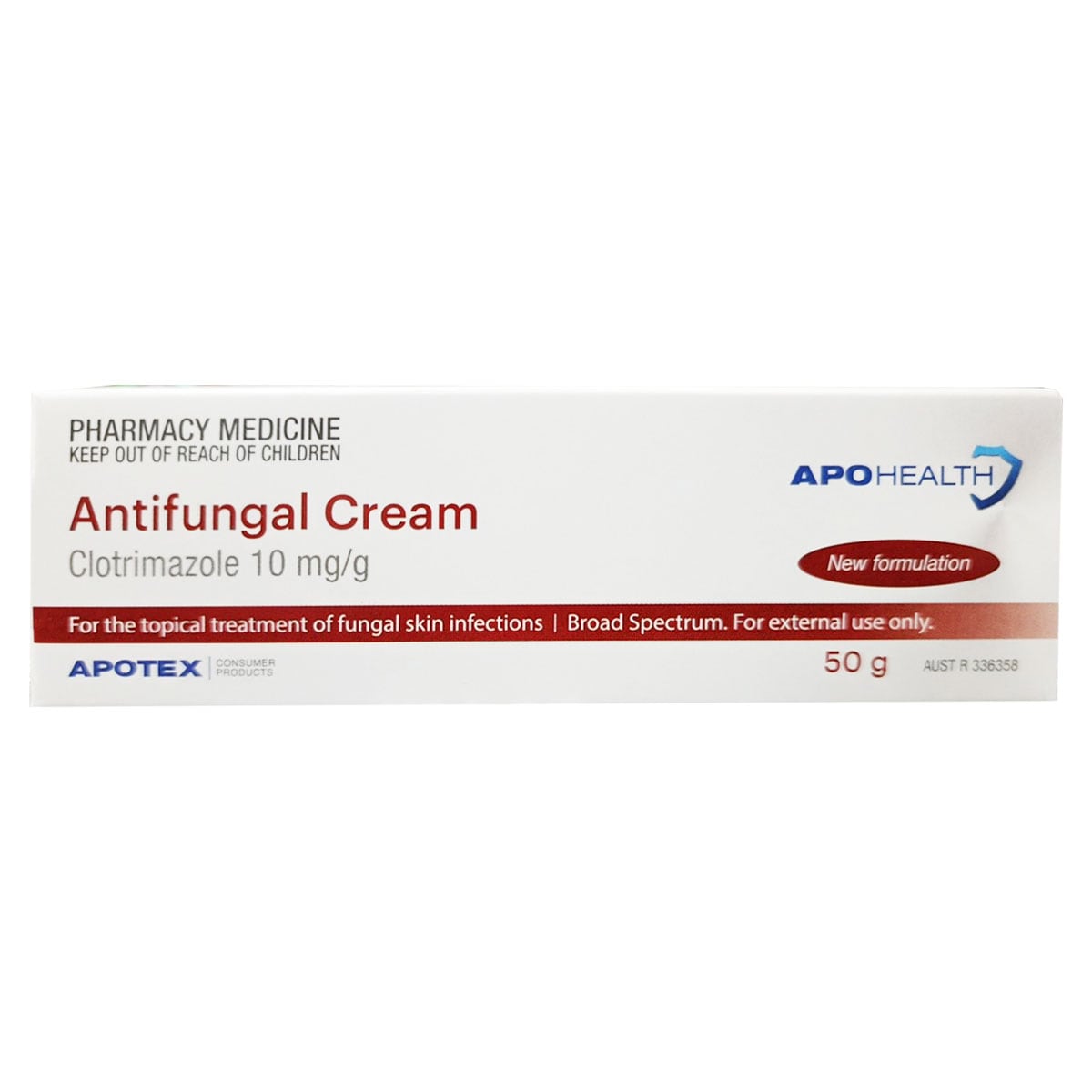 APOHEALTH Antifungal Clotrimazole Cream 50g