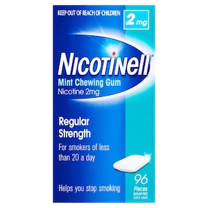 Nicotinell Chewing Gum Mint 2mg 96 Pieces