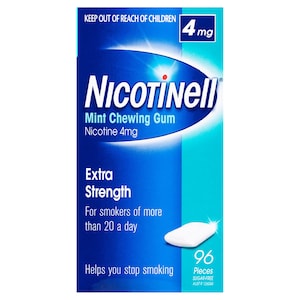 Nicotinell Chewing Gum Mint 4mg 96 Pieces