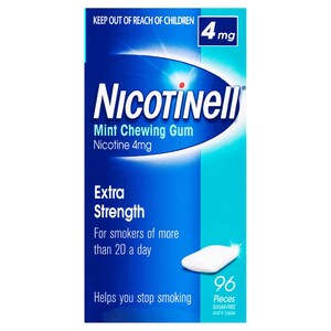 Nicotinell Chewing Gum Mint 4mg 96 Pieces