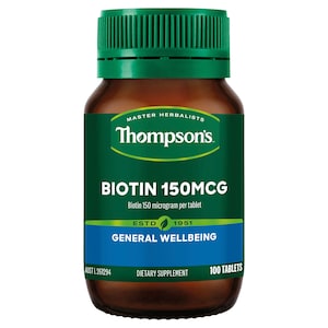Thompsons Biotin 150mcg 100 Tablets