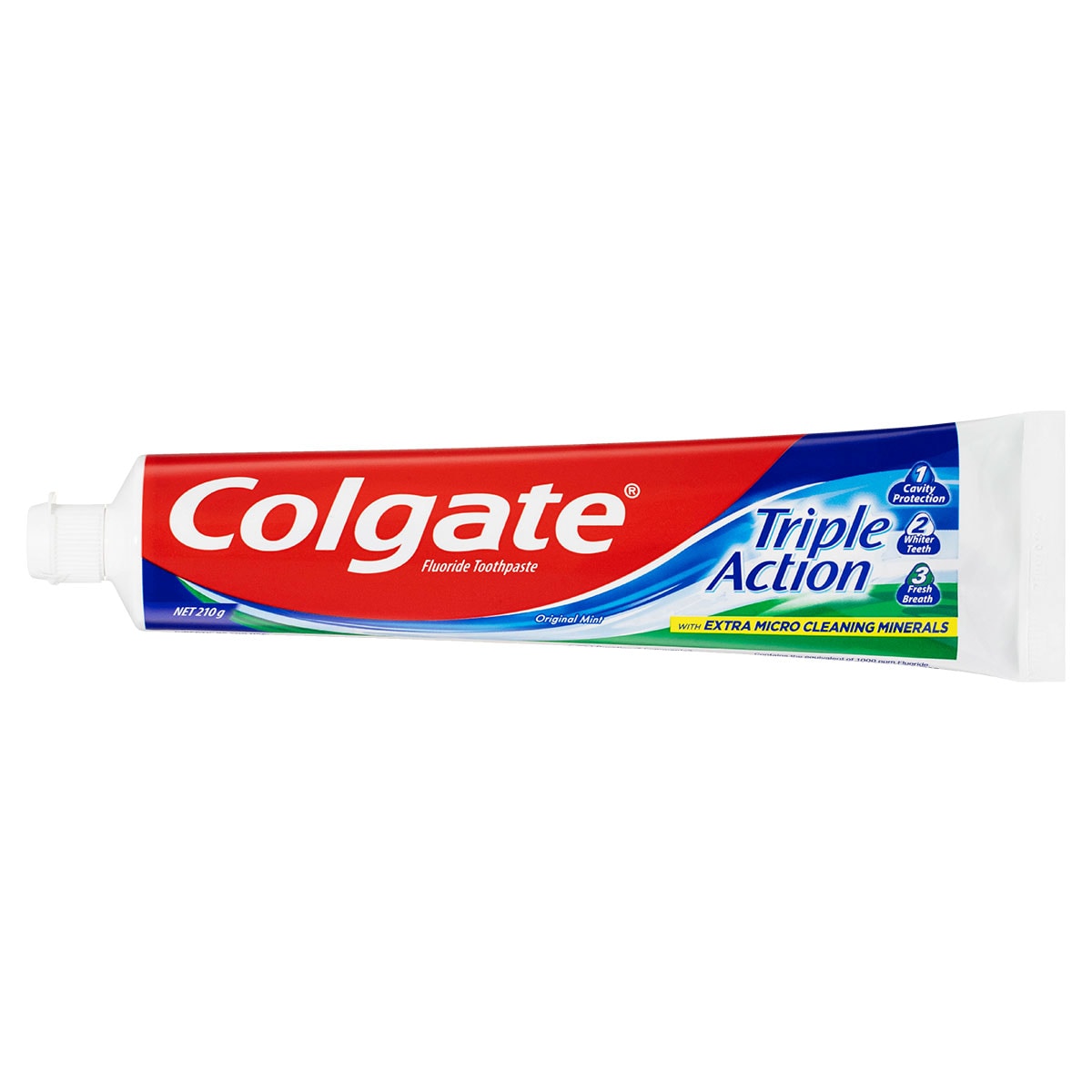 Colgate Triple Action Original Mint Toothpaste 210g