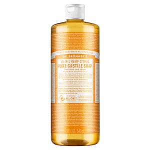 Dr Bronner's Pure Castile Liquid Soap Citrus Orange 946ml