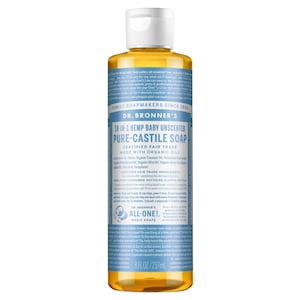 Dr Bronner's Pure Castile Liquid Soap Baby Unscented 237ml