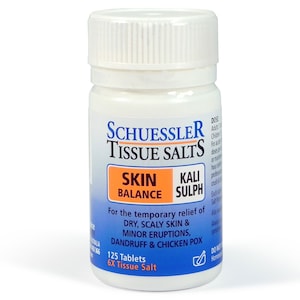 Schuessler Tissue Salts Kali Sulph Skin Balance 125 Tablets