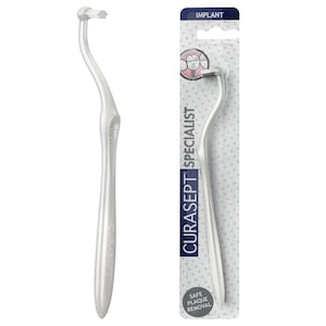 Curasept Specialist Implant Toothbrush 1 Pack Assorted Colours