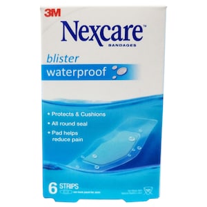 Nexcare Blister Waterproof Bandages 6 Pack