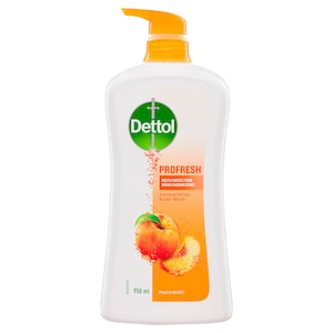 Dettol Profresh Shower Gel Peach Burst 950Ml