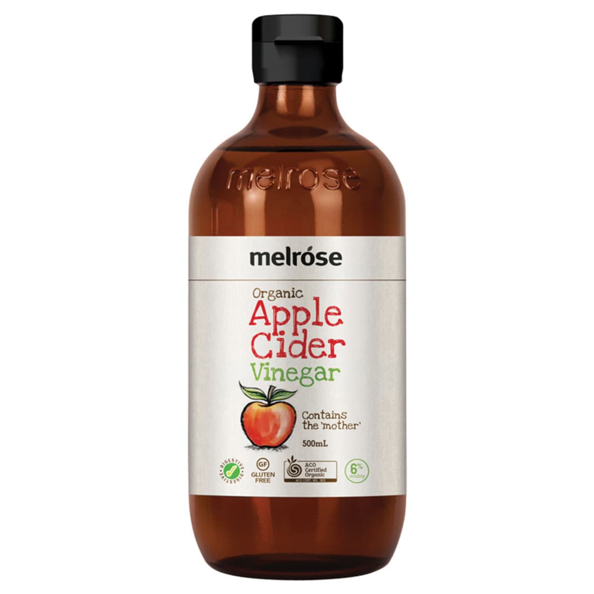 Melrose Organic Apple Cider Vinegar 500ml