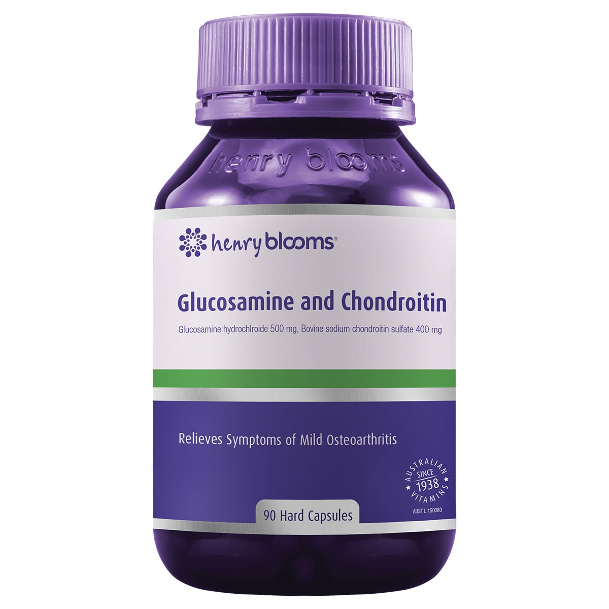 Henry Blooms Glucosamine & Chondroitin 90 Capsules | Healthylife Australia