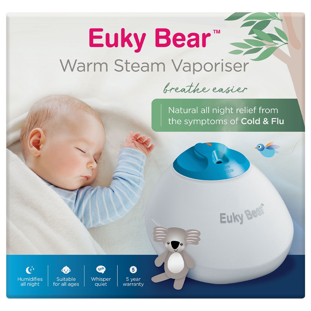 Euky Bear Steam Vaporiser