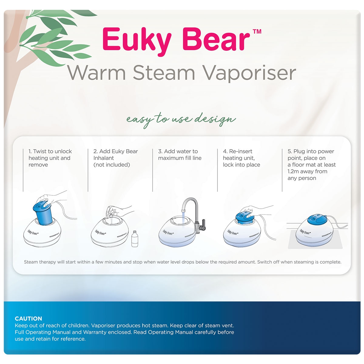 Euky Bear Steam Vaporiser