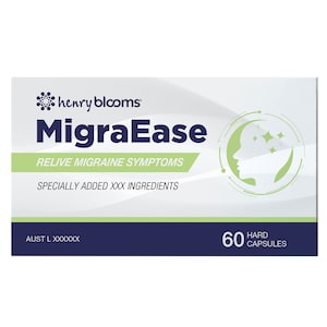 Henry Blooms Migra Ease 60 Capsules