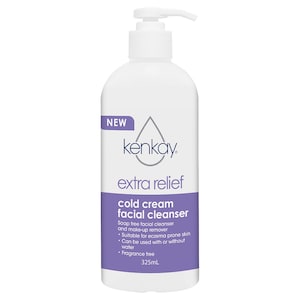 Kenkay Extra Relief Cold Cream Facial Cleanser 325ml Pump