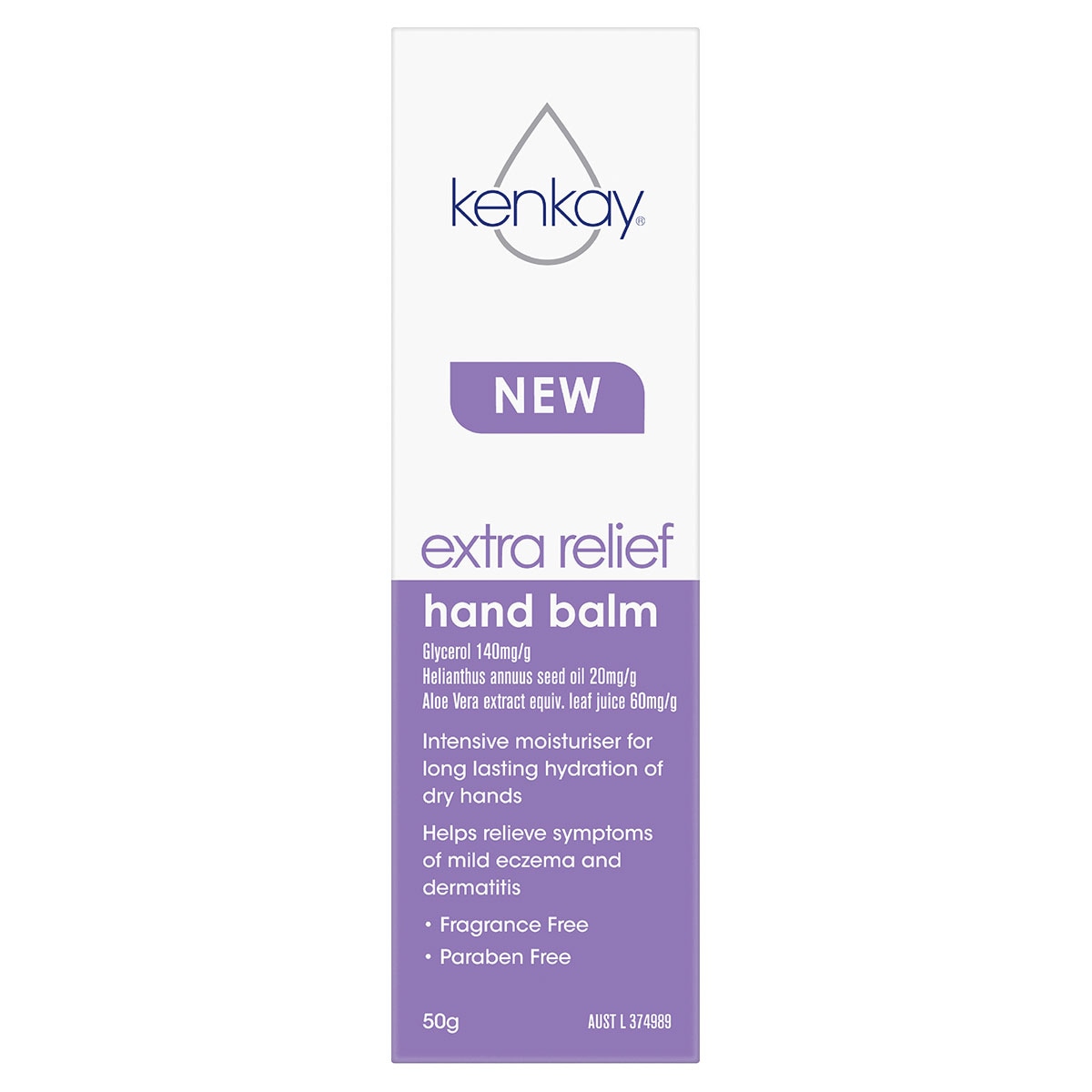 Kenkay Extra Relief Hand Balm 50g Tube