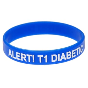 Mediband Type1 Diabetes Wristband Large