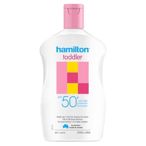 Hamilton Sunscreen Baby & Toddler Lotion SPF50 250ml