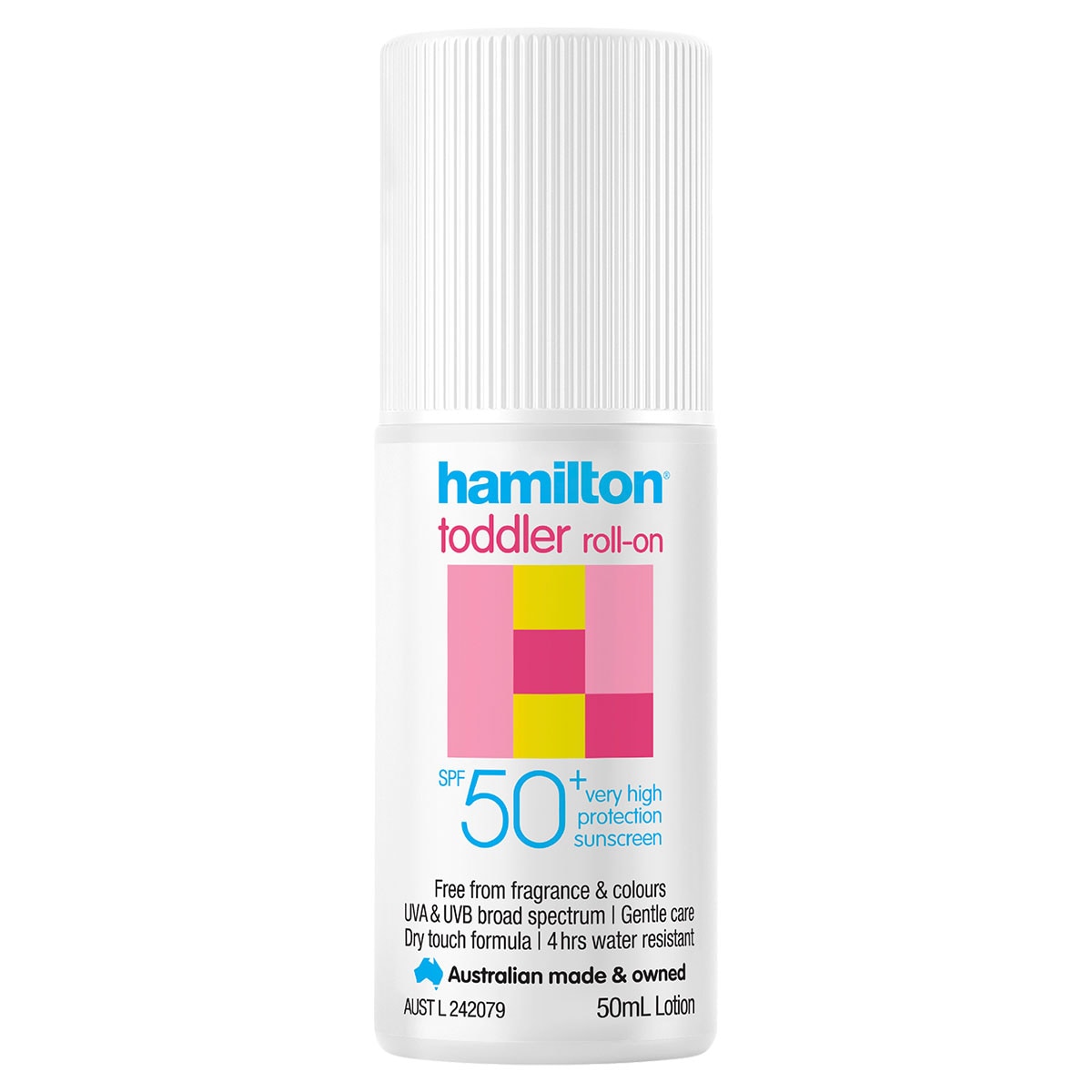 Hamilton Sunscreen Toddler Roll on SPF50 50ml