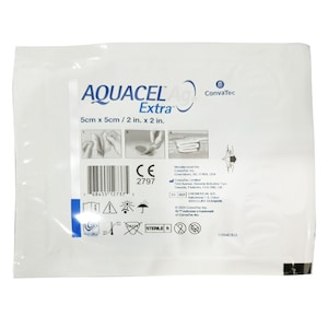 Aquacel AG Extra Dressing 5cm x 5cm Single