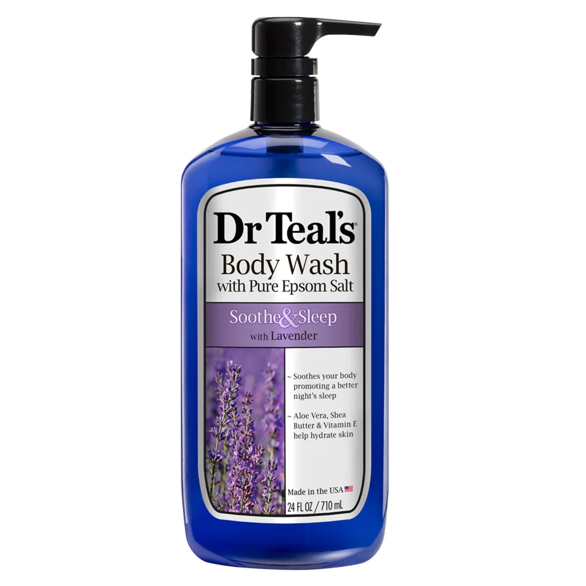Dr Teals Body Wash Lavender 710ml