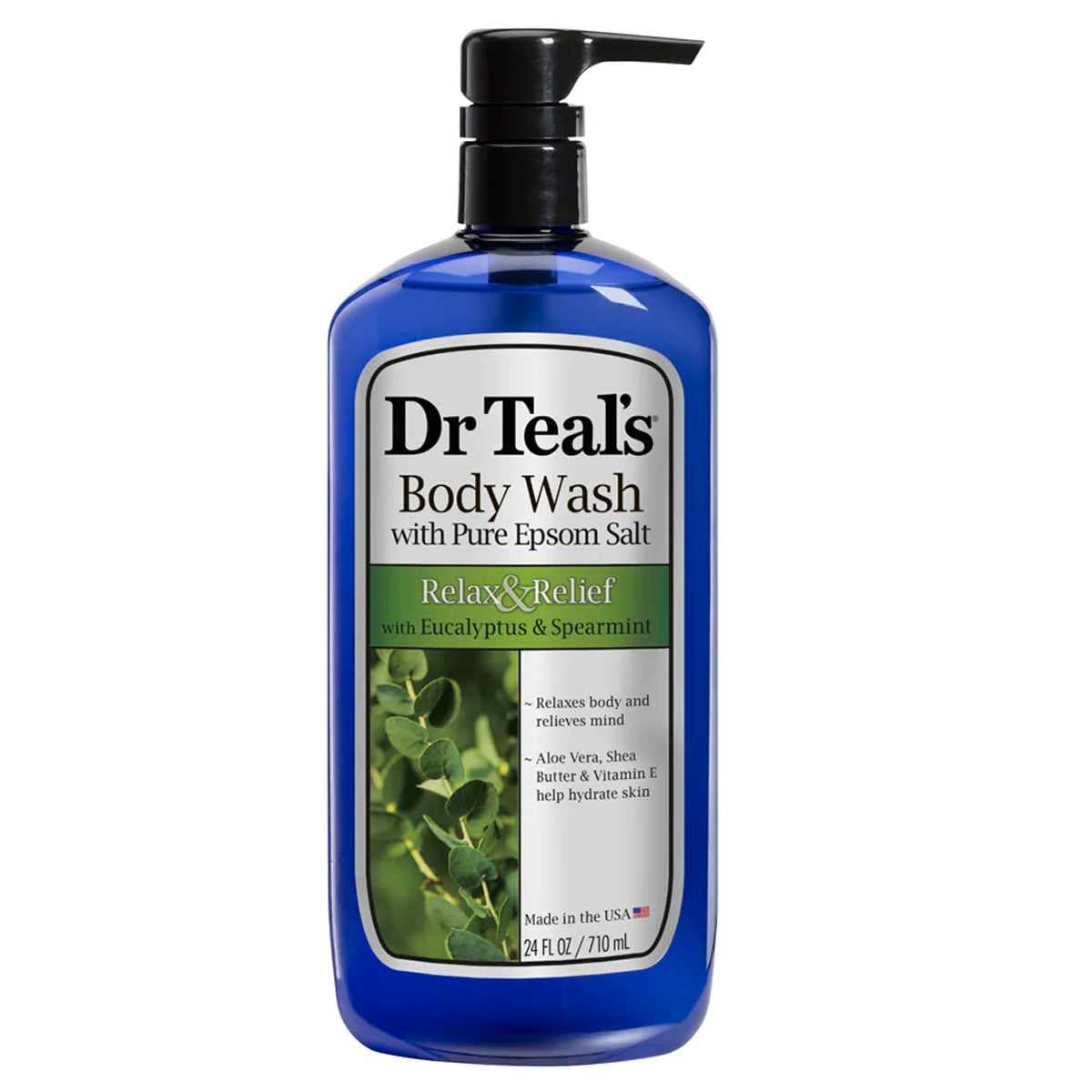 Dr Teals Body Wash Eucalyptus & Spearmint 710ml