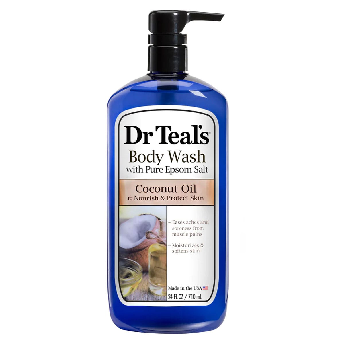 Dr Teals Body Wash Coconut Oil 710ml