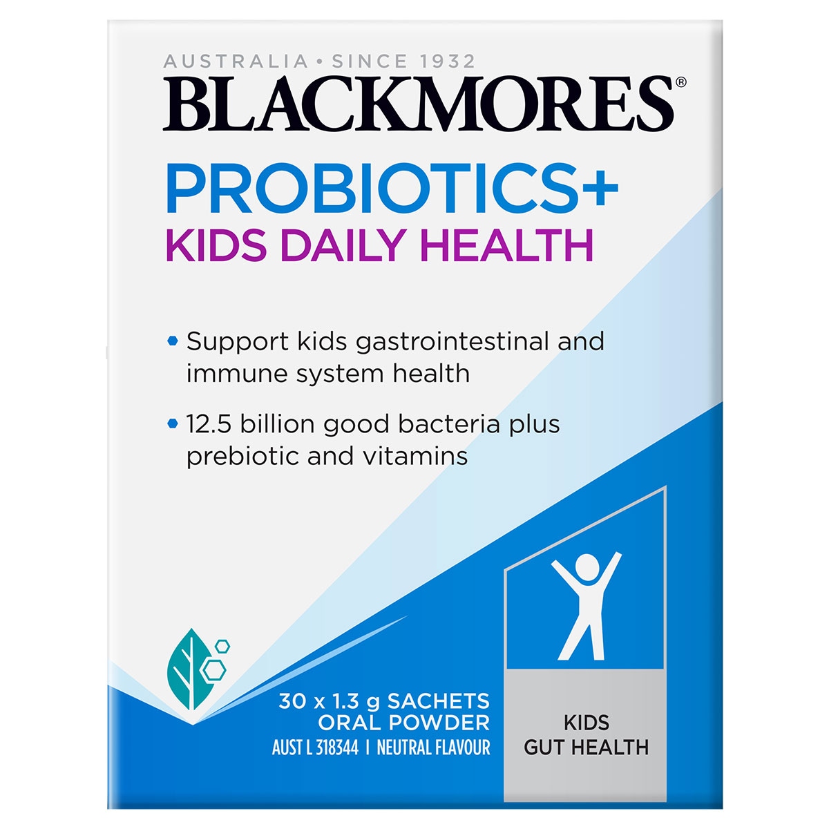 Blackmores Probiotics + Kids Daily Health 1.3g x 30 Sachets
