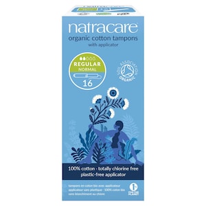 Natracare Tampons with Applicator Regular 16 Pack