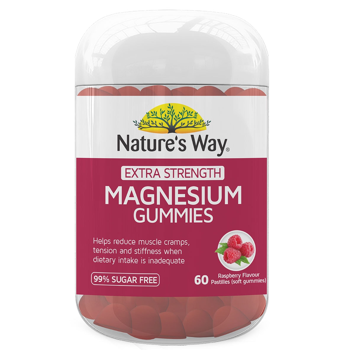 Natures Way Extra Strength Magnesium Gummies 60 Pack