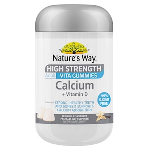 Natures Way High Strength Adult Vita Gummies Calcium + Vitamin D 60 Pack