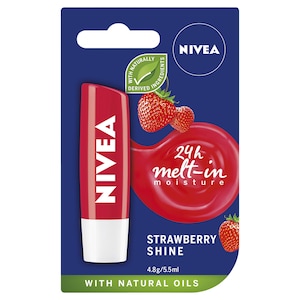 Nivea Strawberry Shine Lip Balm 4.8g